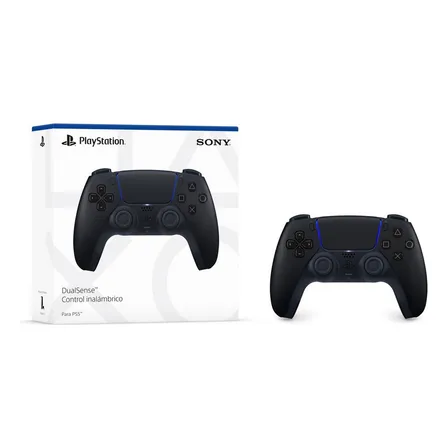 Controle Joystick Sem Fio Sony Playstation 5 Dualsense Midnight Black