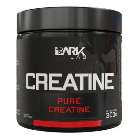 Creatina Monohidratada Em Pote 300g 100% Pura Dark Lab