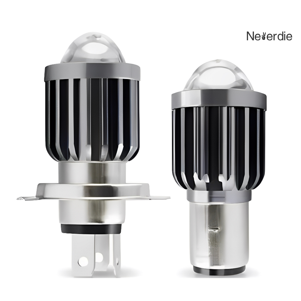 Lâmpada Led H4 Moto Led Projetor Farol Alto Baixo Super Branca e Amarelo 6500k 12v