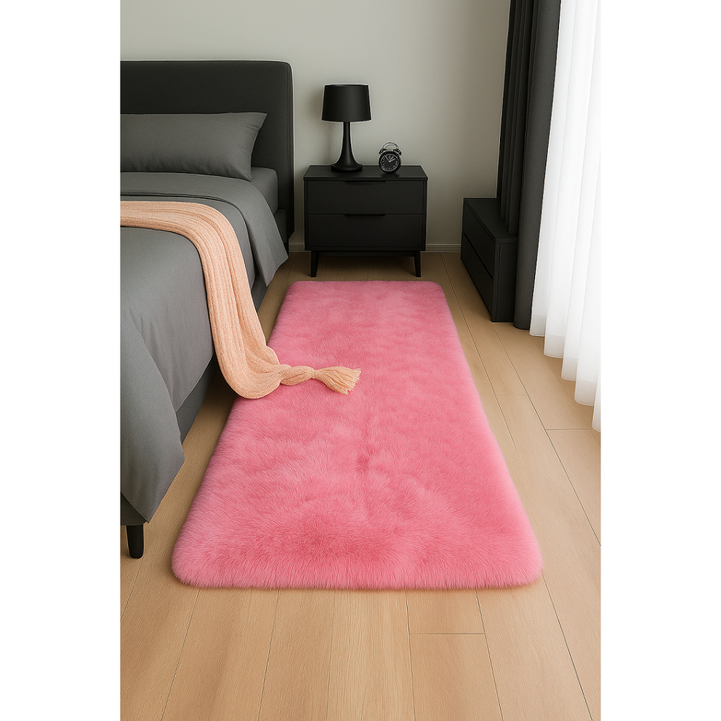 Tapete Passadeira Felpudo Peludo Vários Tamanhos