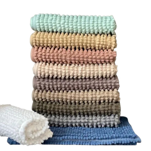 Kit 3 peças Tapete De Banheiro Antiderrapante Bolinha Dedinho Microfibra