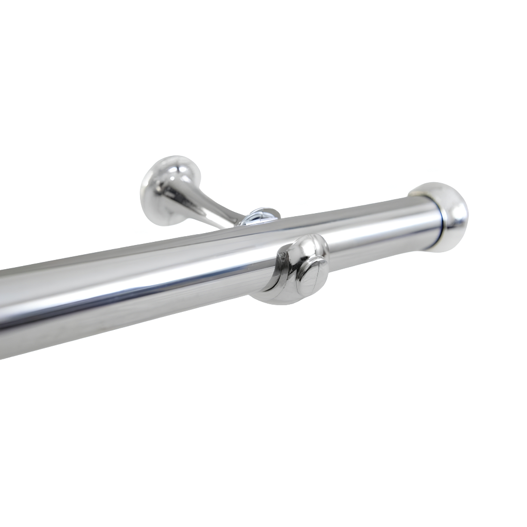 Kit Varão P/ Cortinas 2.00 Metros 28mm - Várias Cores