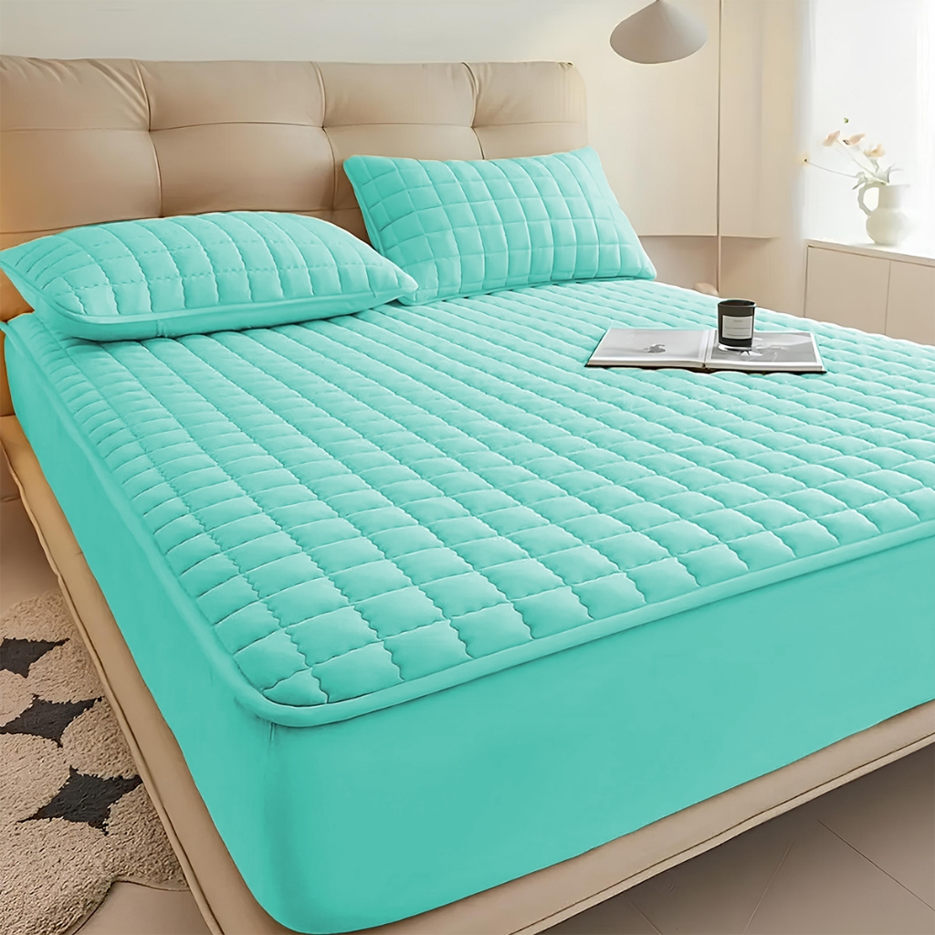 Capa Protetora colchão Impermeável Cama Solteiro Berço Queen Casal ou Fronha Matelada com Elástico Proteção Premium