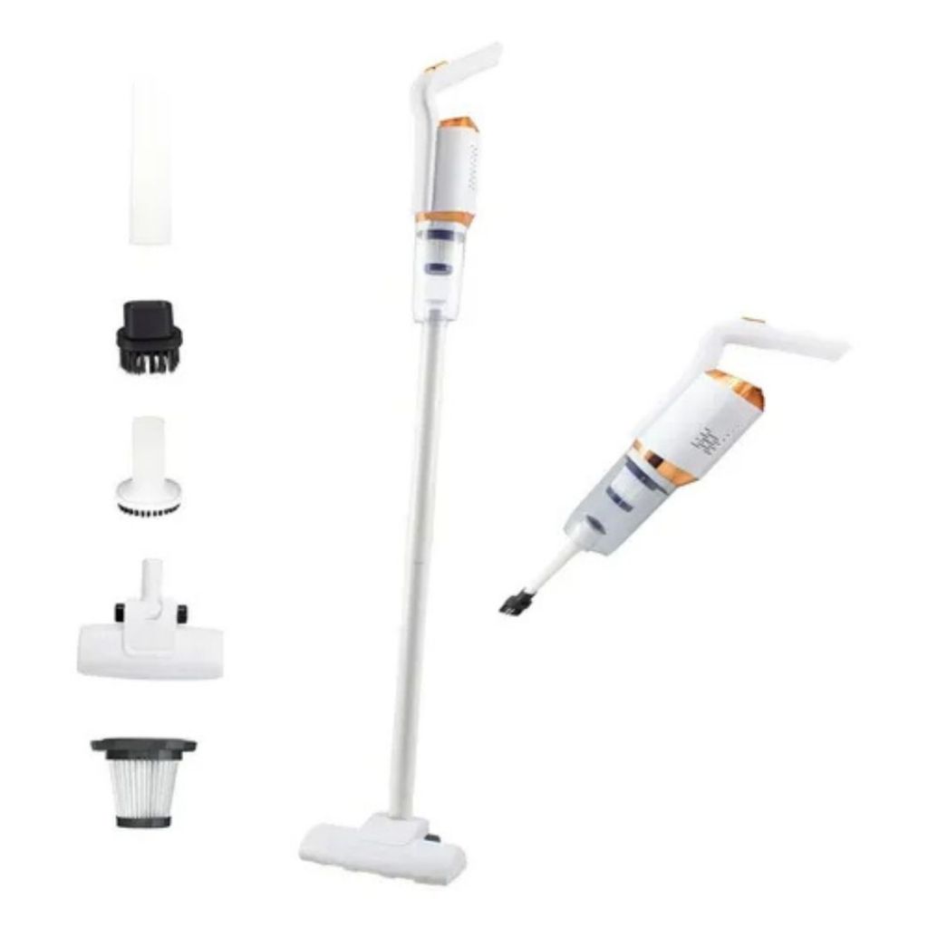 Aspirador de Pó Doméstico 3 em 1 Sem Fio Limpeza Sucção USB