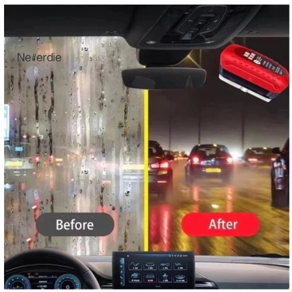 Removedor De Filme De Óleo De Vidro Do Carro Poderoso Limpador Esponja Escova De Limpeza Pára-Brisa Janela Clara Mancha