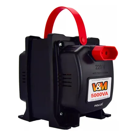 Transformador 5000va De 127 Para 220 E 220v Para 127v Bivolt 12000 Btus Conversor Voltagem 5kva Energia Ar Condicionado Impressoras Brother Microondas Máquina Costura Geladeira Lavar Roupas 110v 110