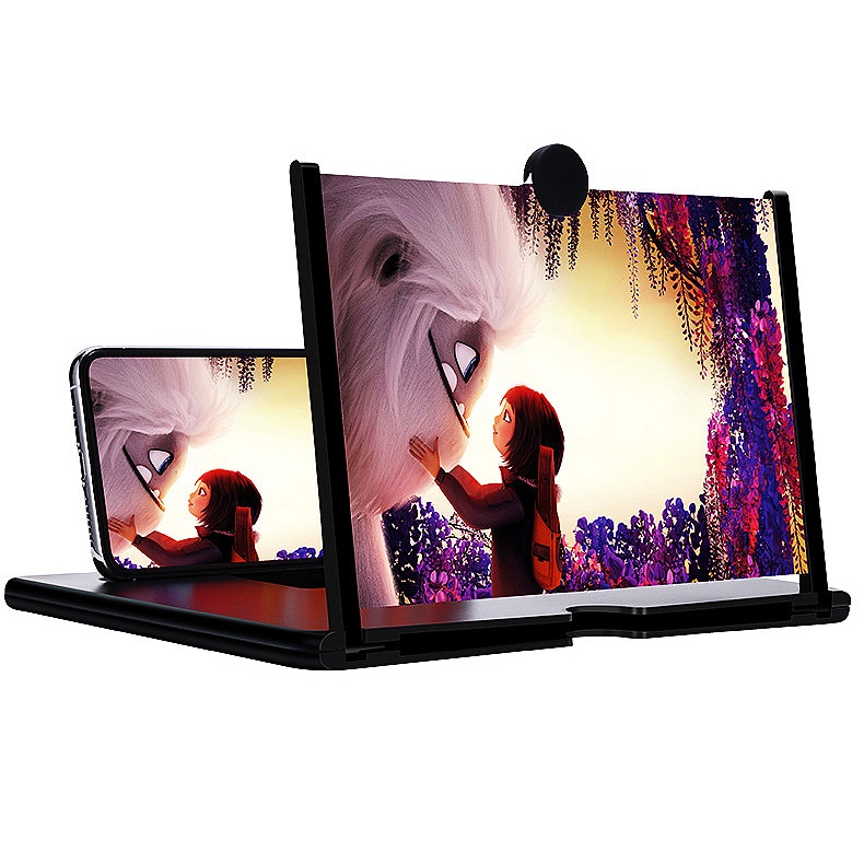 Kit 1/3/5 Ampliador De Tela Lente 3d Suporte Dobrável De Celular Para Vídeos e Jogos e Ensino on-line
