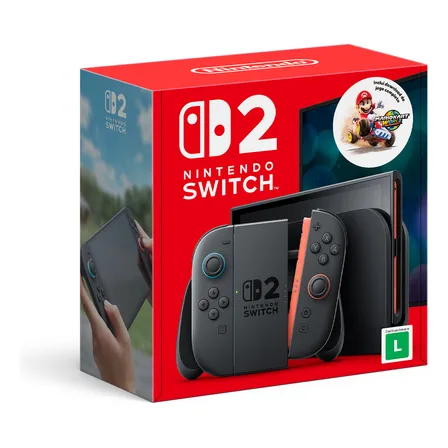 Bundle Nintendo Switch 2 + Mario Kart World Preto