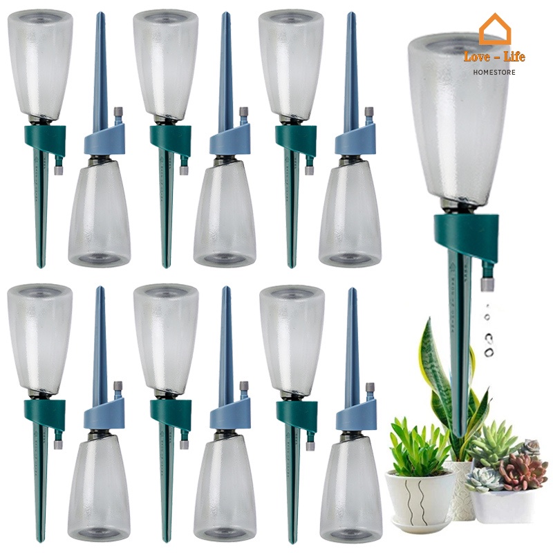 Plantas De Flores Domésticas Sistema De Irrigação Automática Dripper Auto-Aquecimento Plug-in Flowerpots Acessórios Para Estufas Ao Ar Livre