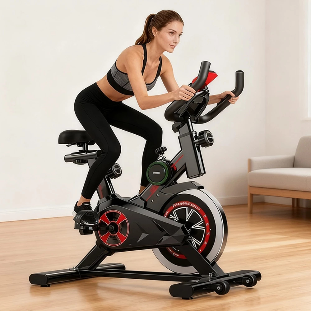 Bicicleta Spinning bicicleta ergometrica Para Exercícios Profissional Sport Suporta até 120kg