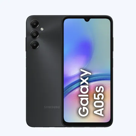 Smartphone Samsung Galaxy A05s 4g 128gb 6gb Ram Câmera Traseira Tripla 50mp + 2mp + 2mp + Selfie 13mp Tela 6.7  Preto