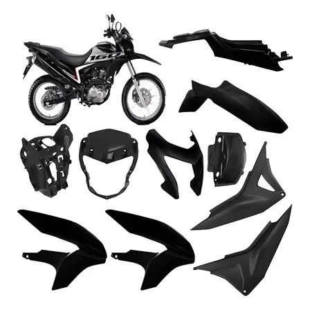 Kit Carenagem Completo Bros 160 2015 À 2023 Todas Cores Tork