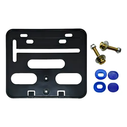 Suporte Protetor De Placa Moto Mercosul Plástico