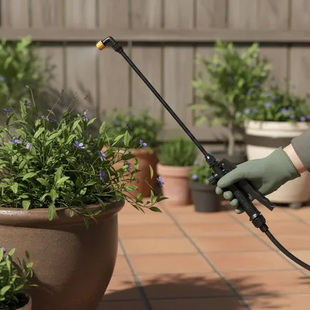 Lança Completa Pulverizador Elétrico 2 Bicos 95cm