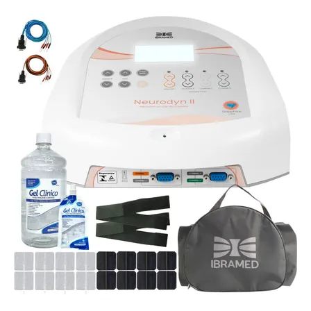 Neurodyn Ii Eletroestimulação Tens Fes Russa 4canais Ibramed