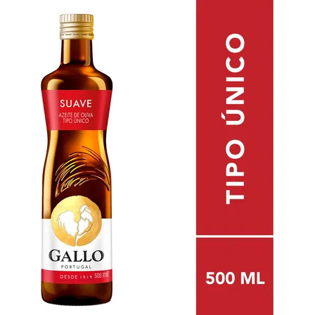 Azeite De Oliva Tipo Único Português Gallo Vidro 500ml