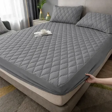 Capa Protetor De Colchão Elástico Queen Impermeável Matelado