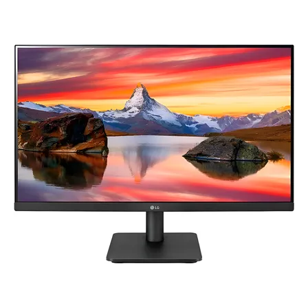 Monitor LG Gamer 24  24ms500-b Ips Fhd 100hz Anti-reflexo Pr Preto Bivolt